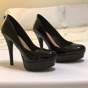 Black Lauren Conrad Platform Heels.